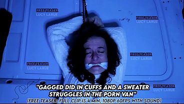 &quot_Gagged DID in Cuffs and a Sweater Struggles in the Porn Van&quot_
