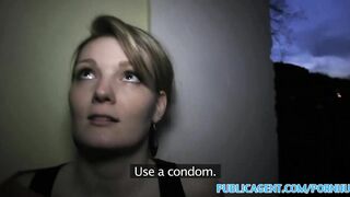 PublicAgent Sex Young Babe Fucked outside by Big Cock