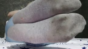 Dirty And Worn Socks