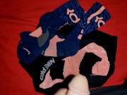 Cum on my step sis dirty gym clothes