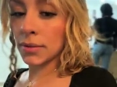 Pussy spreading close ups of blonde slut Adele Sunshine