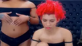 Horny Sexy Shemale in a Hot Blowjob Session