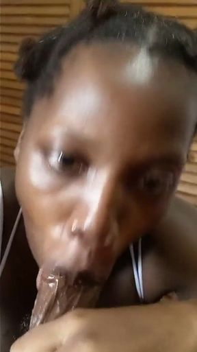 The Ebony Blowjob Queen Mastermeat1 Takes Huge Cumload Multiple Times Facial Load Too - Jhodez1