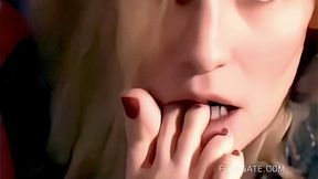 SENSUAL MOUTH SUCKS SEXY TOES