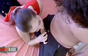 Cynthia lavigne french brunette babe with big tits gets anal and pussy fucked by jorge fernandezs