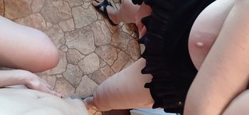 Three Dorm Mates Masturbate Their Pussies in a Risky Way in the Shared Kitchen