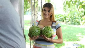 Fucking The Water Melon Girl