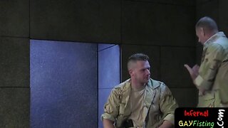 Military gays administer fisting punishment