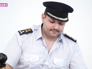 SUGARBABESTV: Greek police sex in the office