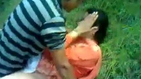 Lustful Paki milf gets fucked by my buddy in the forest