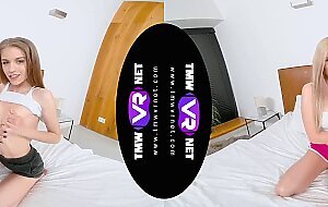 TmwVRnet - Bonnie Dolce & Irina Cage - Hot cuties share sex pleasures