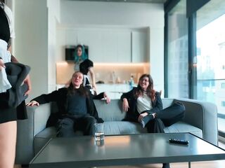 Lesbo FREE-USE Maids: hard coarse sex by T-girl Tops - gals DOMINATED by 2 MEAN boss Butch TRANS HOTTIES with massive transgender knob