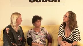 At the casting a private threesome is created between two German mature who share the boss&#039;s cock and secure the place