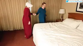 BBW MILF slave gets hard breeding and creampied in cuckolding roleplay