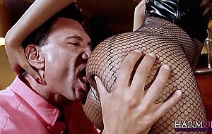 Harmony vision stunning anal ebony babe