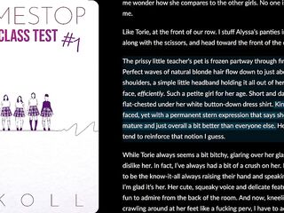 Timestop: The Class Test 1 (audiobook erotica literotica audio story) edit