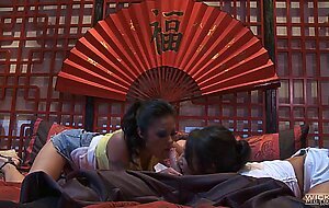 Young at heart scene 1, Kaylani Lei, Asa Akira, Brad Armstrong