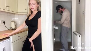 THE HANNISTONS - HANDYMAN GETS PAID WITH VAGINA