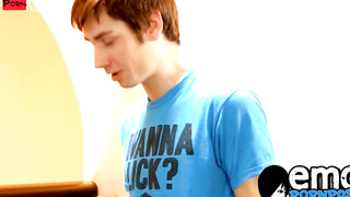 Gorgeous 20YearOld Twink Sucks Cock to Get that Dream Job Offer