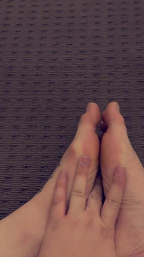 Just you and my feet