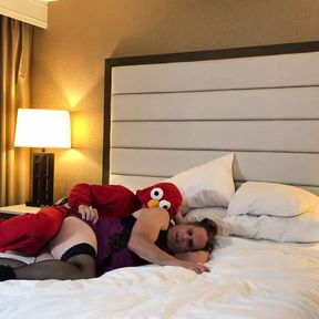 Elmo Fucks Crossdresser with Big Ass