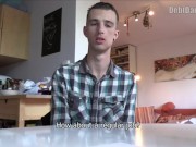 DEBT DANDY 271 - Nerdy Twink In A Plaid Shirt Couldn't Say No To A Big Cash Offer