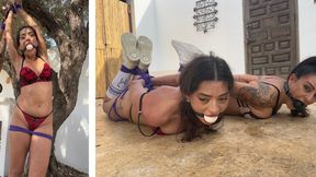 Lola Lu and Lana. Disciplined Day for Missbehaved Students HD