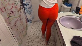 Golden Shower Yoga Pants