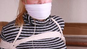 Nosy Undercover College TV Station Reporter Penelope Gets Caught & Tightly Bound & Gagged! RE EDIT 2025