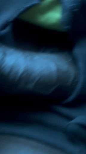 BBC CUMS ALL OVER DICK HOLE SWEATPANTS