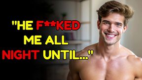 my straight neighbor caught me naked and did it... (gay love story)