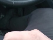 Quick edging in the car before work