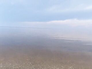 Wild beach walk milfs in bikinis