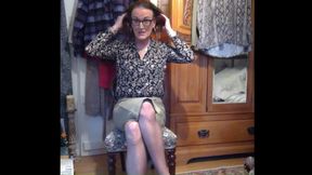Wife Teasing at Home