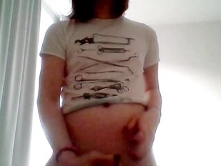 Slow teasing and a ejaculation