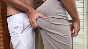 eu amo gozar sentindo um pau quente no rabo