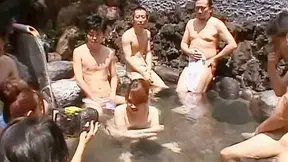 Japanese model Miku Ohashi is having sexual orgy with her friends