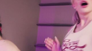Teens Swing Hardcore - Rough Sex On A Flexible Trampoline