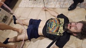 I Am Leashed and Dominated By Three Asian Goddesses in the Roman Room (All Clips) - 720p - Femdom, Trampling, Whipping, Hot Wax Play, Human Furniture, Boot Worship, Foot Fetish