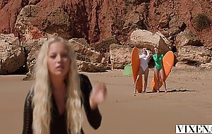 VIXEN Surf Bunnies Bella, Kelly, Christy Seduce Instructor