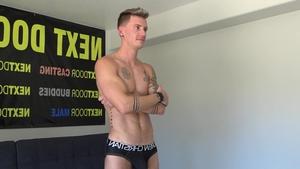 NextDoorCasting - Tattooed Dante Foxx masturbation