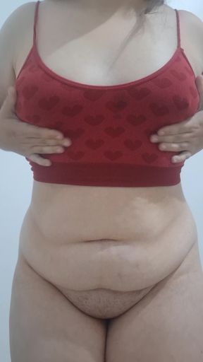 Busty blonde gets a surprise creampie