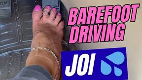 Pink Pedicure Tease — Barefoot Driving JOI