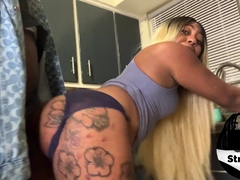 No nut November Accidently Fucked My hot blonde Step Sis