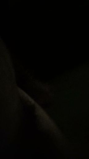 Night outdoor Naked boy walking   Clip 1