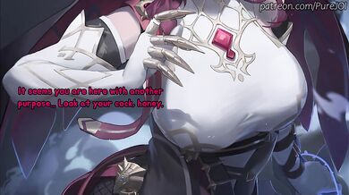 Rosaria from Genshin Impact makes your cock suffer (Edging JOI)