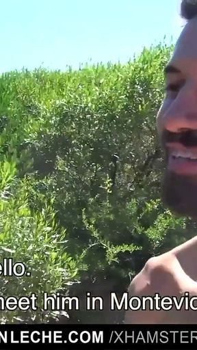 LatinLeche - Brace-Faced Stud Gets His Asshole Pounded   Clip 1