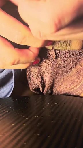 So Much Cum I Couldn't Hold It In - Who's going to lick it?   Clip 2