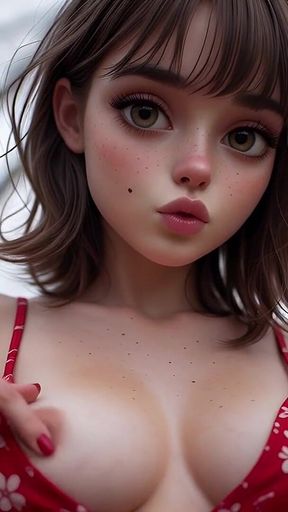 Izaline Part1 - Horney in a Rainy Park - Dazeminax (ai)