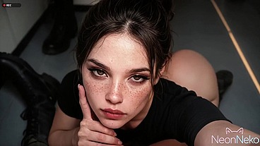 Leaked from private chat: my huge stepfather punishes me hard for dirty streams, driving his cock deep into my tight pussy [AI]